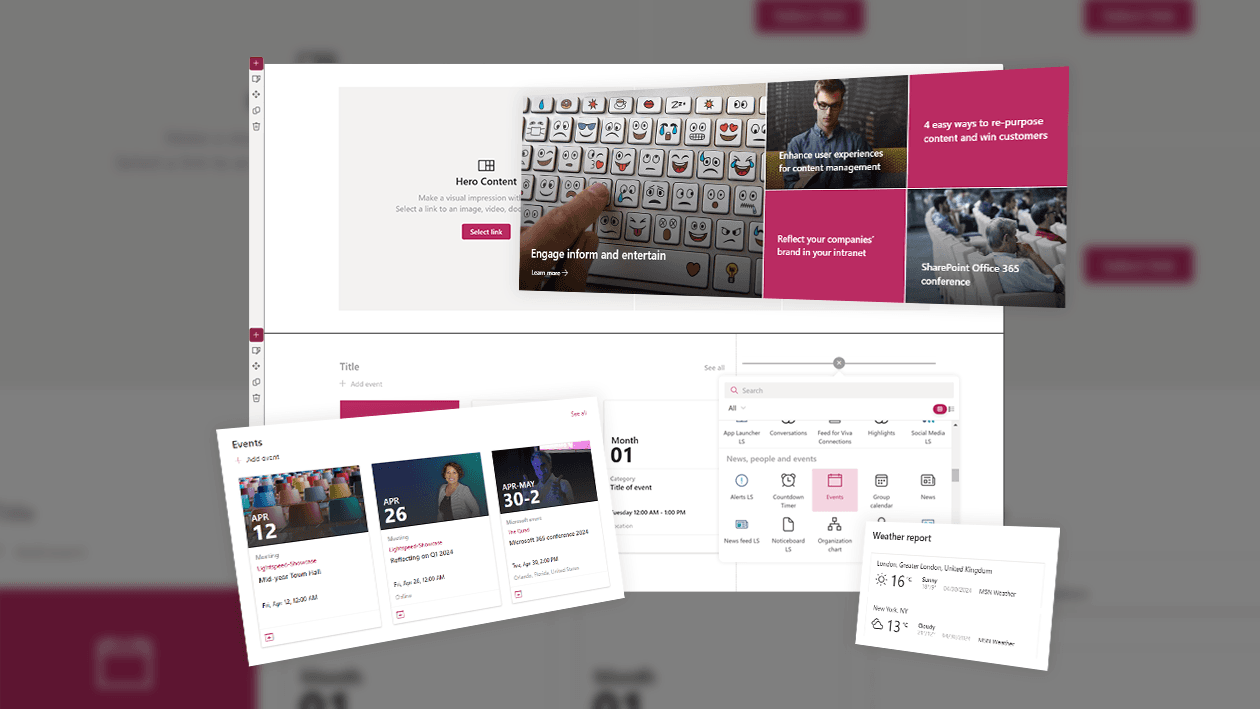 15 must-have SharePoint web parts for intranets